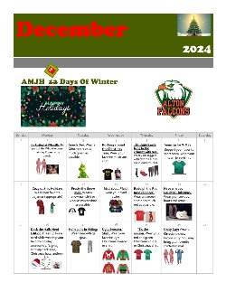 Student Dress Up Themes Dec 2024